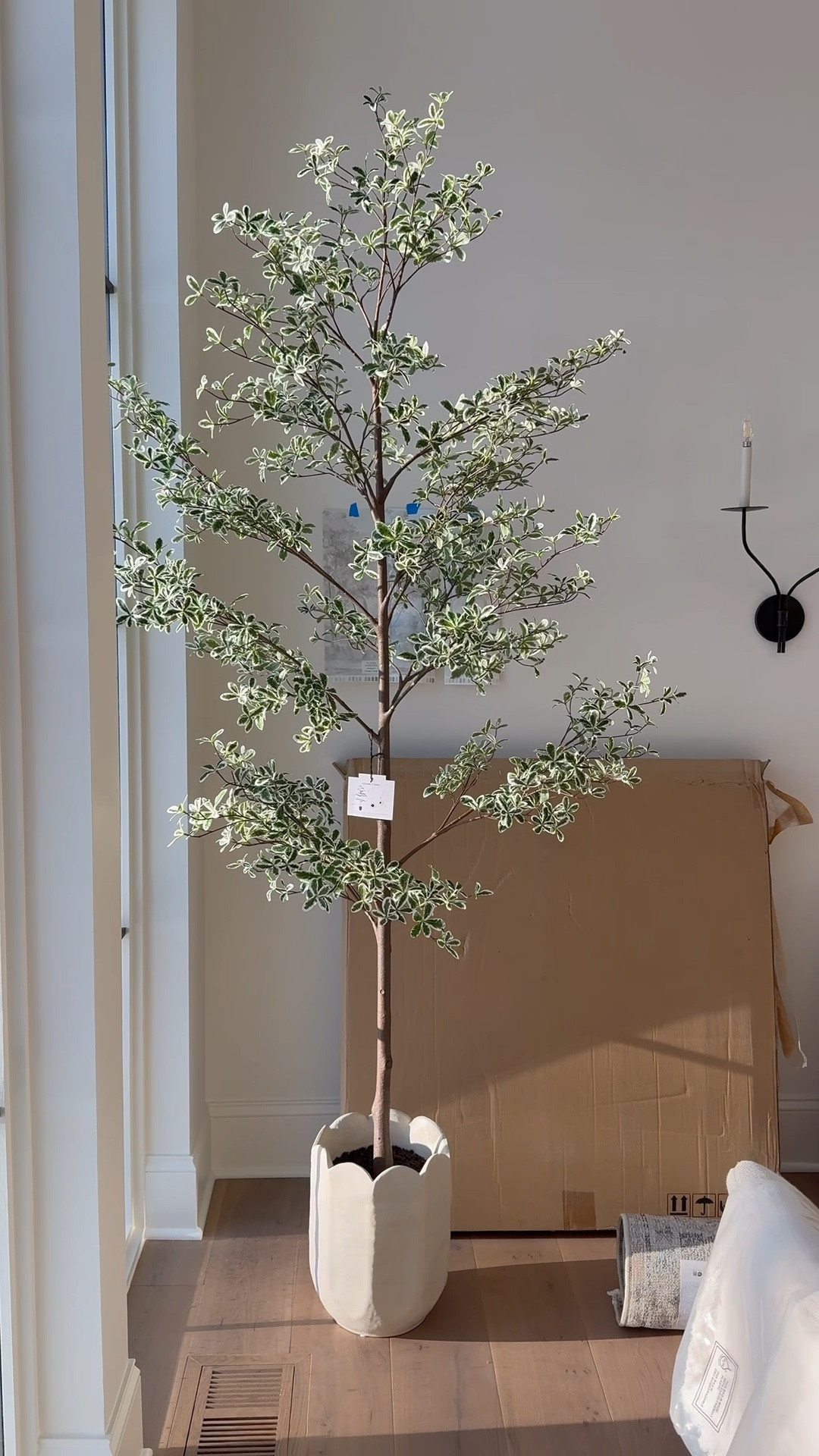 The prettiest Target faux tree!! A fraction of designer trees this size! Also linking my dining room chairs and table that’s coming soon!

#LTKHome