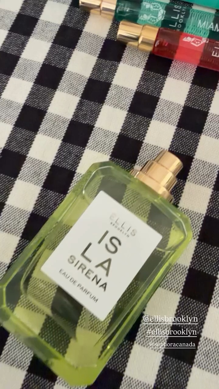 Summer perfume- perfume for vacation - perfume for the beach @ellisbrooklyn  #ellisbrooklyn  @sephoracanada