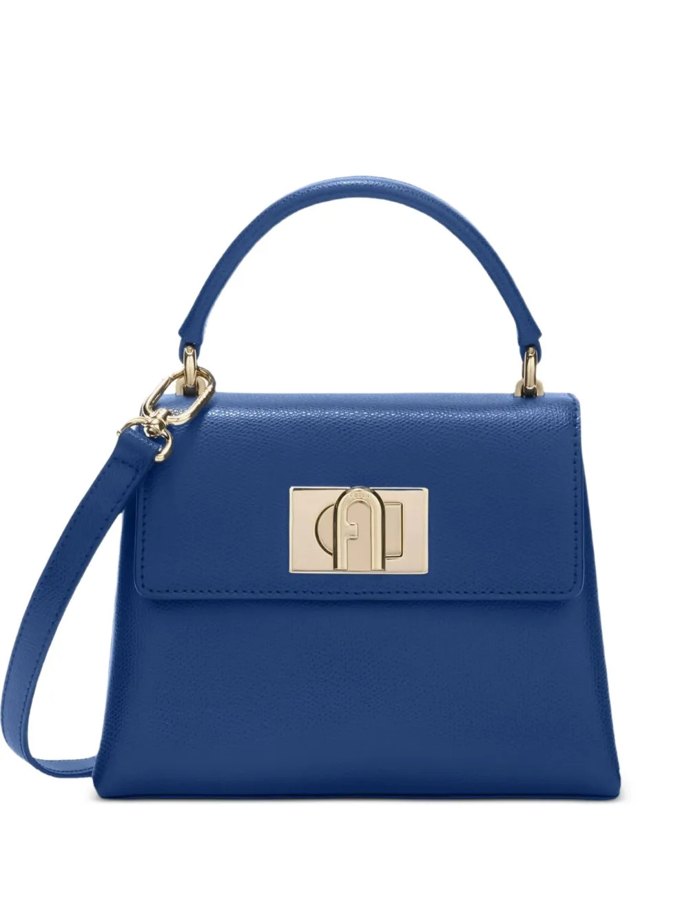 Furla Small top-handle Satchel Bag | Blue | FARFETCH UK | Farfetch Global