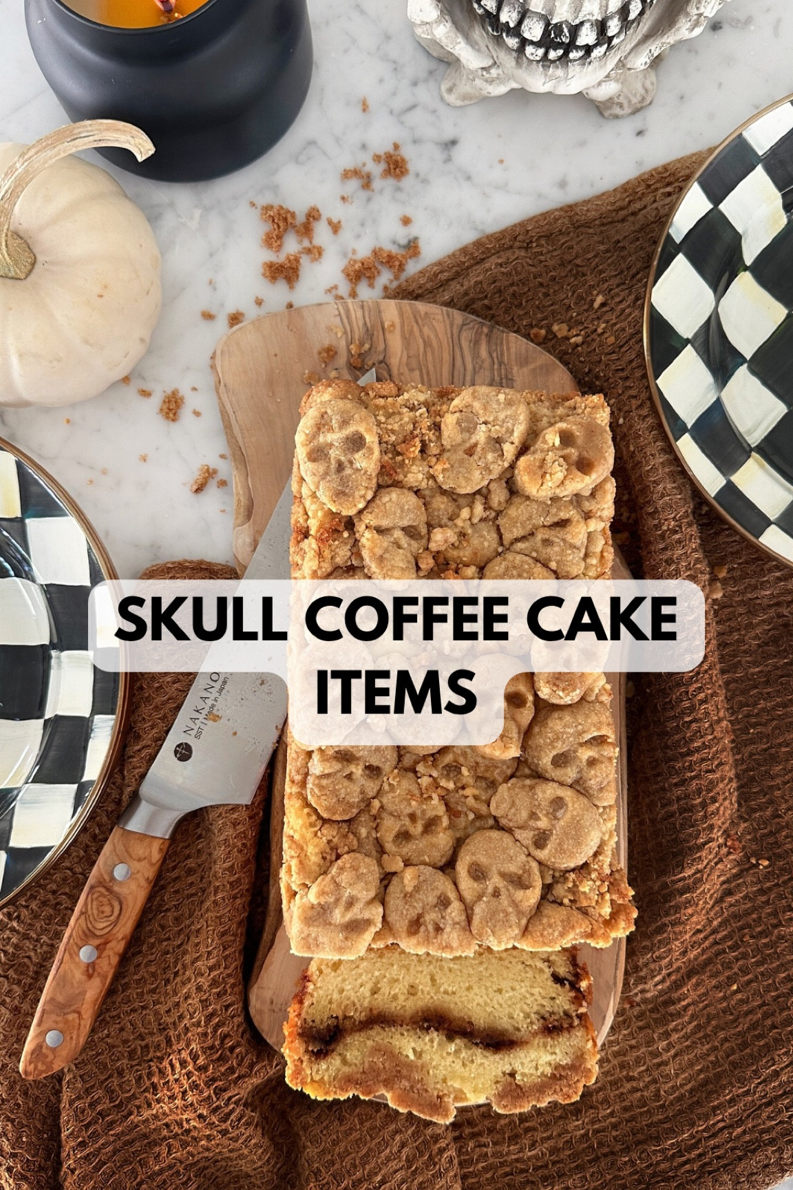 Skull Coffee Cake Items #halloween 

#LTKHome