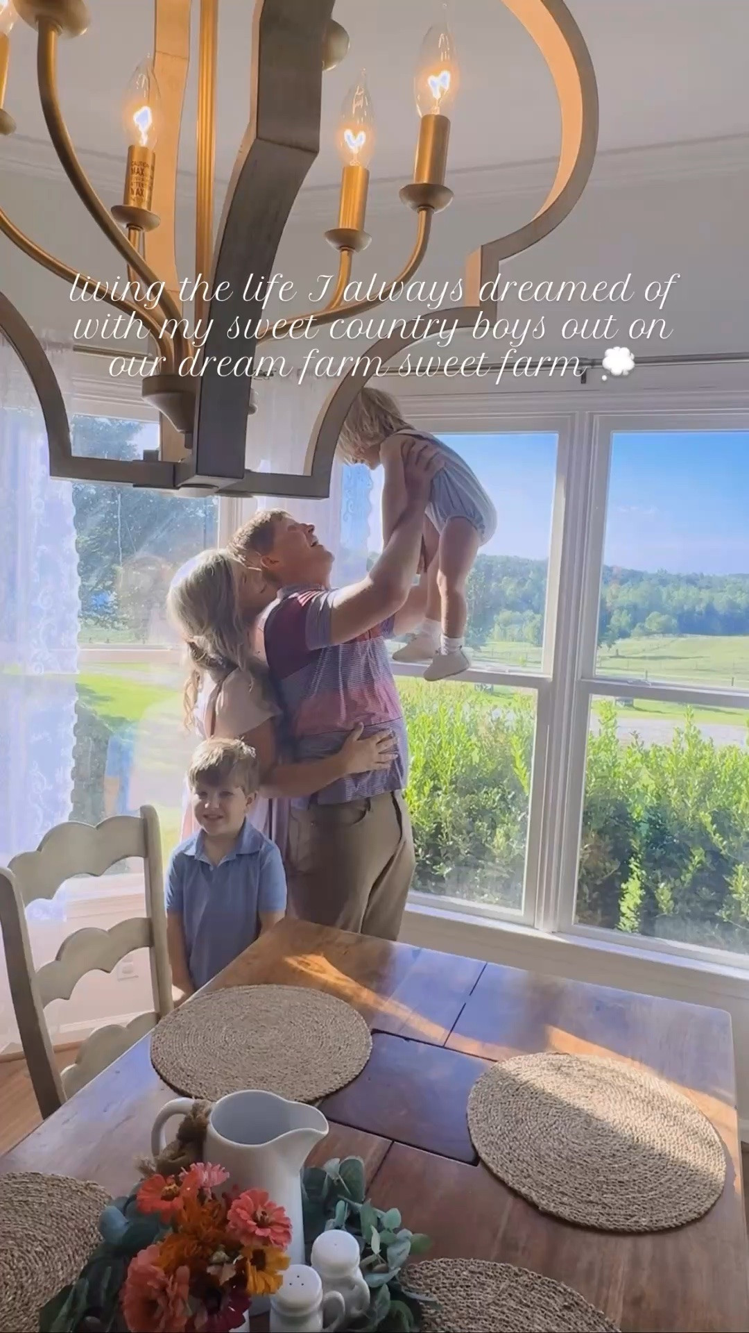 Our farm sweet farm 🚜 and an absolute dream come to fruition 💭 And I was stopped in my tracks 👣 last night 🌅 looking out at the boys playing with their little mud kitchen 🌿🥣 (playing “camping” 🏕️ and all kinds of imaginary games together 🥹 - be still my heart!!) - that we are giving these little #brotherbesties 👶🏼🩵👶🏼 the childhood and country backyard I always *dreamed* of giving them 👶🏼🌾… and now it’s real life y’all!! 🥲🐓🌼🤠 Thank you, Lord, for so many answered prayers 🙏 that we used to just dream about!! 🌞 And today has been a sunny 😎 sweet Sunday with my handsome 😍 country boys 🩵 going to church 💒 and always love seeing the little learning crafts ✂️🎨 Judson does in his Sunday school class, too!! 🫶🏽 And nothin’ like our post-church grocery store 🏬 run with the race car 🏎️ cart 🛒 ofcourse hehe - their favorite!! 🤩 I’ll always cherish these sweet days with littles!! 🥰❤️ Don’t let anyone tell you otherwise, mamas, these truly ARE the days!! 👏🏽💐🫶🏽 #sundayblessings #thankyoujesus #blessedmama #thesearethedays