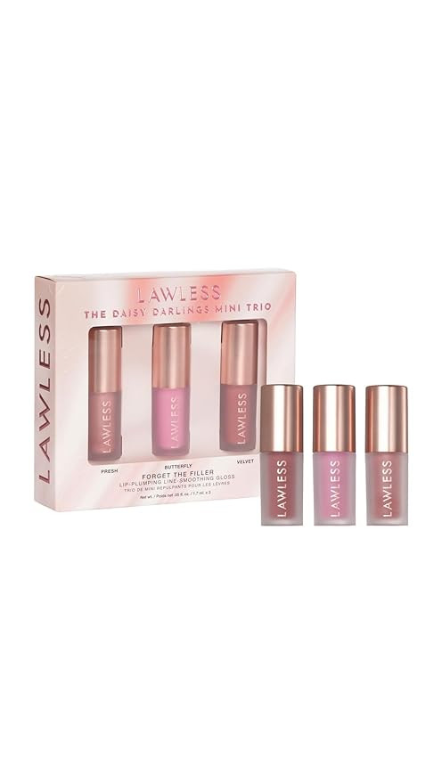 Lawless The Daisy Darlings Mini Trio – Forget The Filler Lip Plumping Line Smoothing Gloss Set ... | Amazon (US)