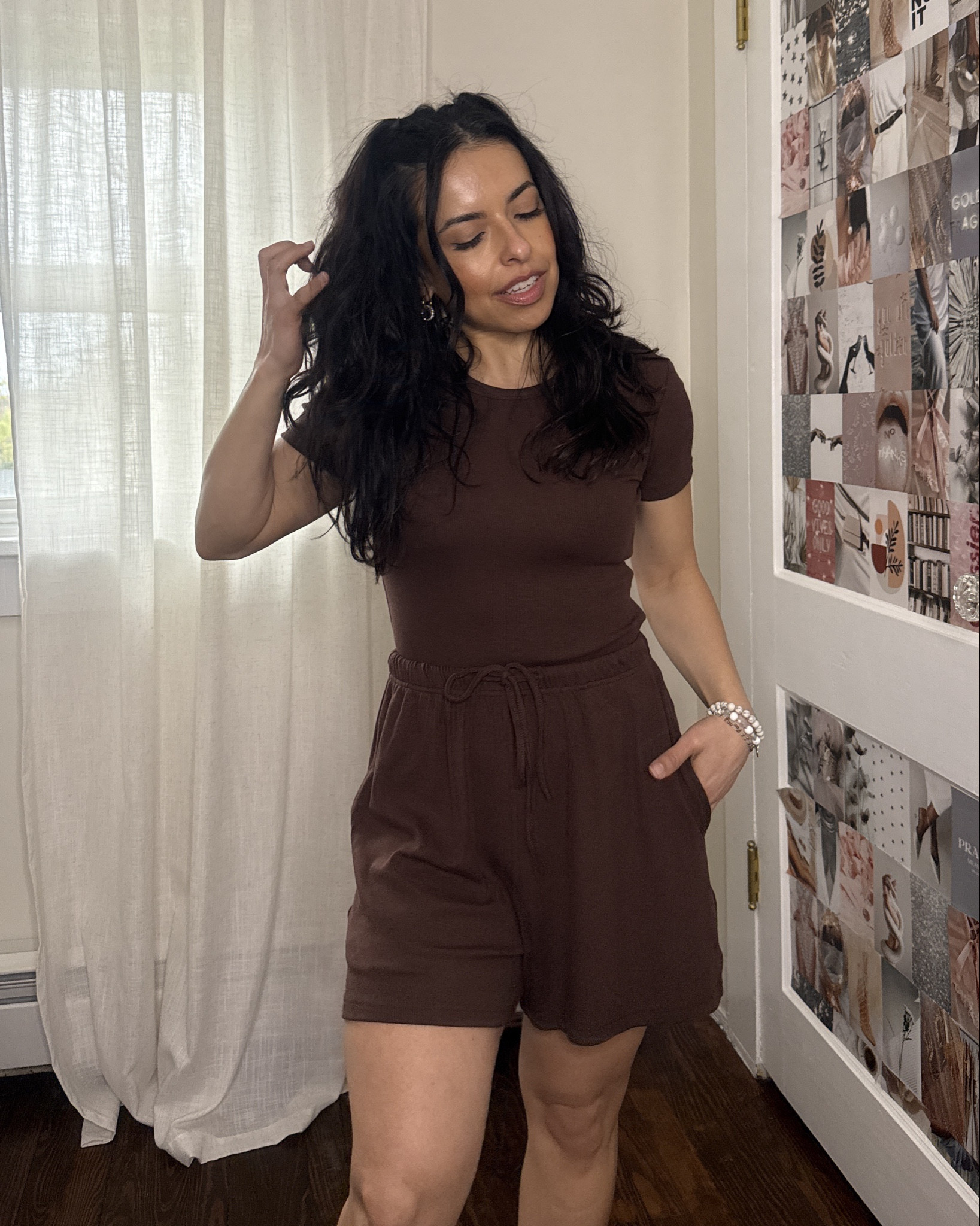 Petite friendly spring and summer loungewear from Amazon. Both of these shorts sets come in multiple colors and are so comfortable! 