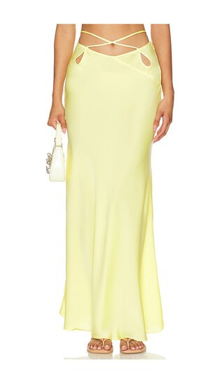 Marli Maxi Skirt in Canary Yellow | Revolve Clothing (Global)