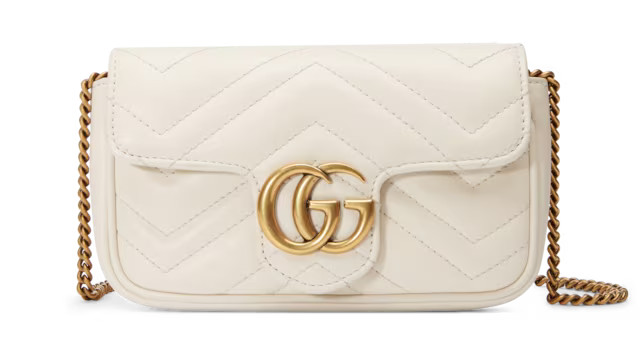 Gucci GG Marmont matelassé leather super mini bag | Gucci (US)