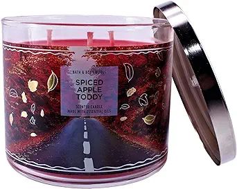 White Barn Bath & Body Works Spiced Apple Toddy 3 Wick Jar Candle 14.5 Oz | Amazon (US)