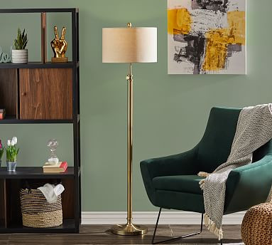 Fig Iron Adjustable Floor Lamp (66") | Pottery Barn (US)