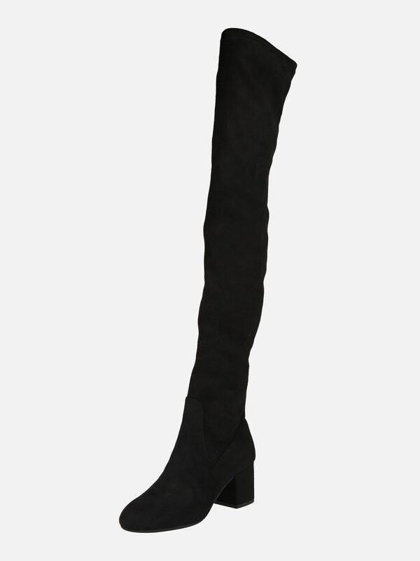 STEVE MADDEN Overknee Boot 'ISAAC' in schwarz | ABOUT YOU (DE)