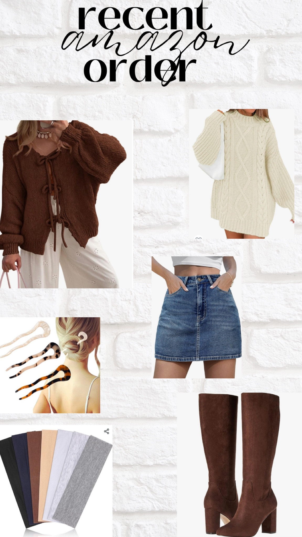 recent amazon order 
🤎

#LTKSeasonal #LTKmidsize #LTKfindsunder50