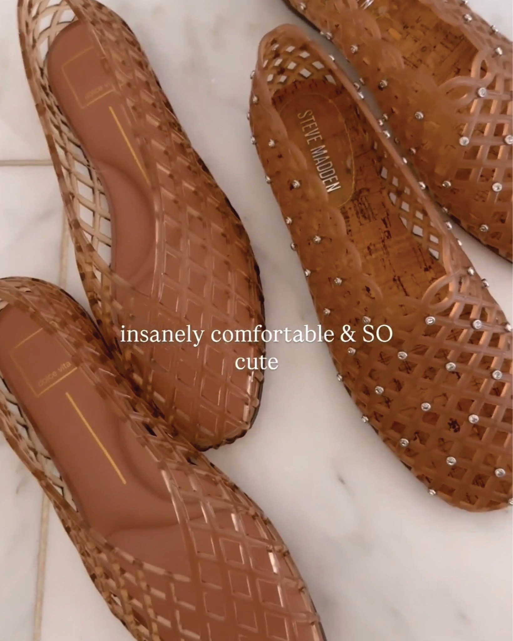 Some of my favorite jelly sandals