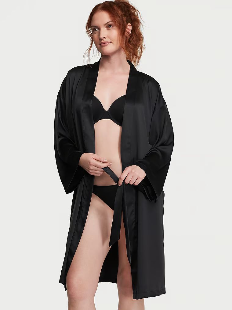 Satin Midi Robe | Victoria's Secret (US / CA )