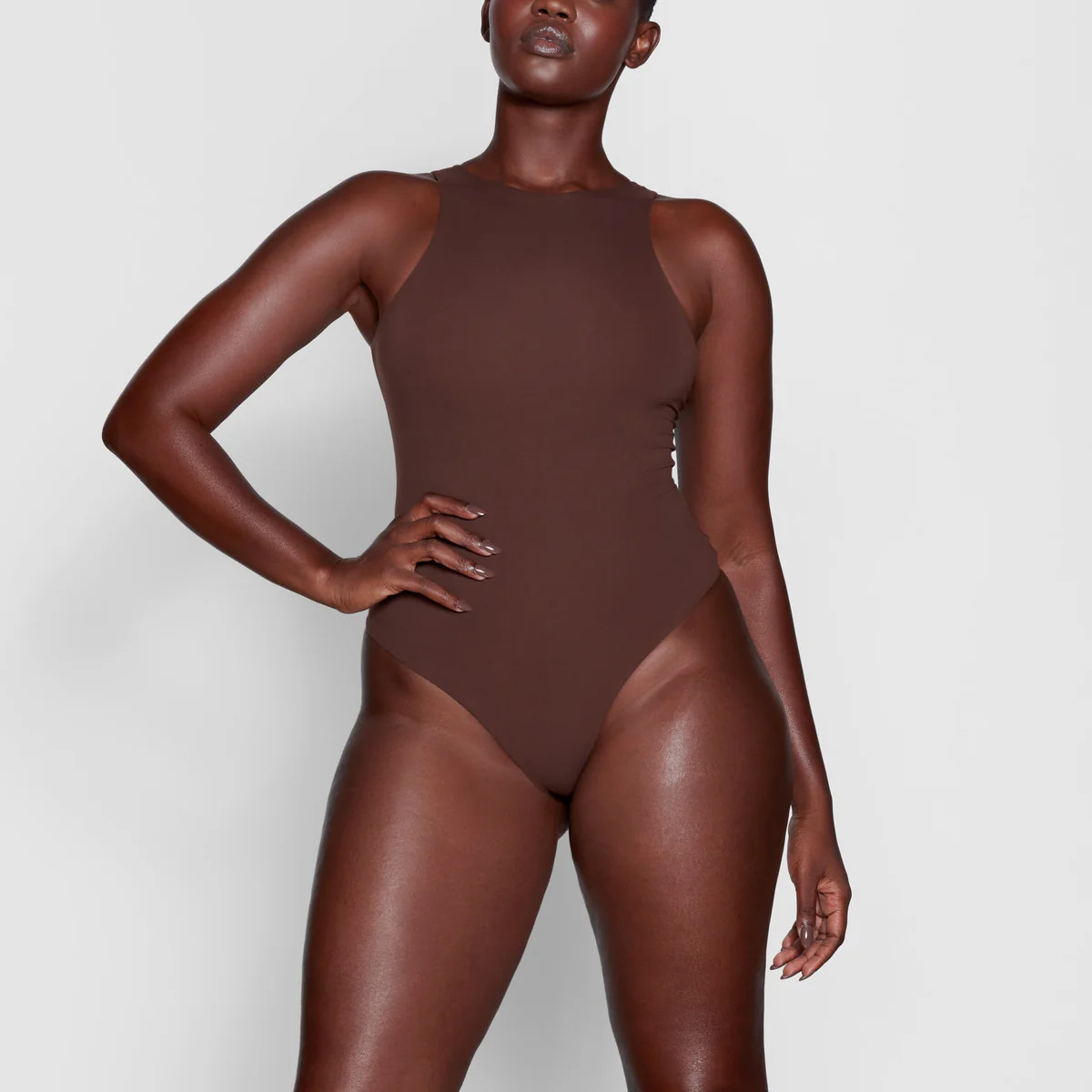 HIGH NECK BODYSUIT | SKIMS (US)