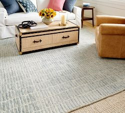 Capitola Hand-Tufted Wool Rug | Pottery Barn (US)