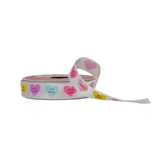 5/8" x 4yd. Heart Taffeta Ribbon by Celebrate It® Valentine's Day | Michaels Stores