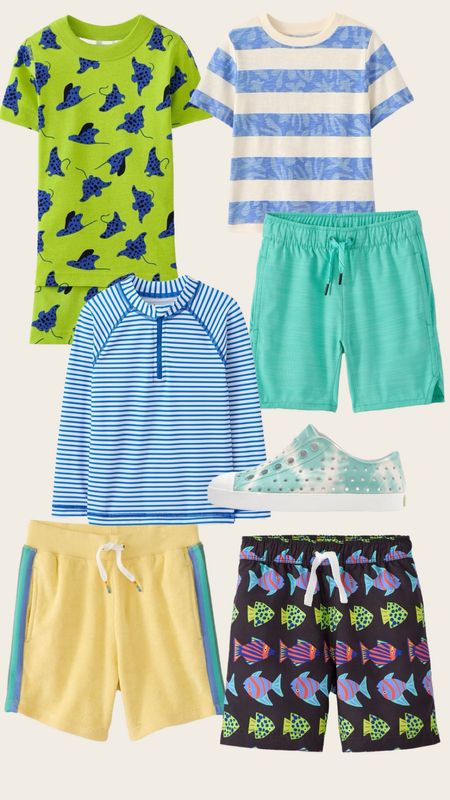 Spring & summer outfits for boys 💙 I typically try to stick to a color palette so it makes getting dressed easier & I love these greens & blues! 

#LTKkids #LTKfindsunder50 #LTKSeasonal