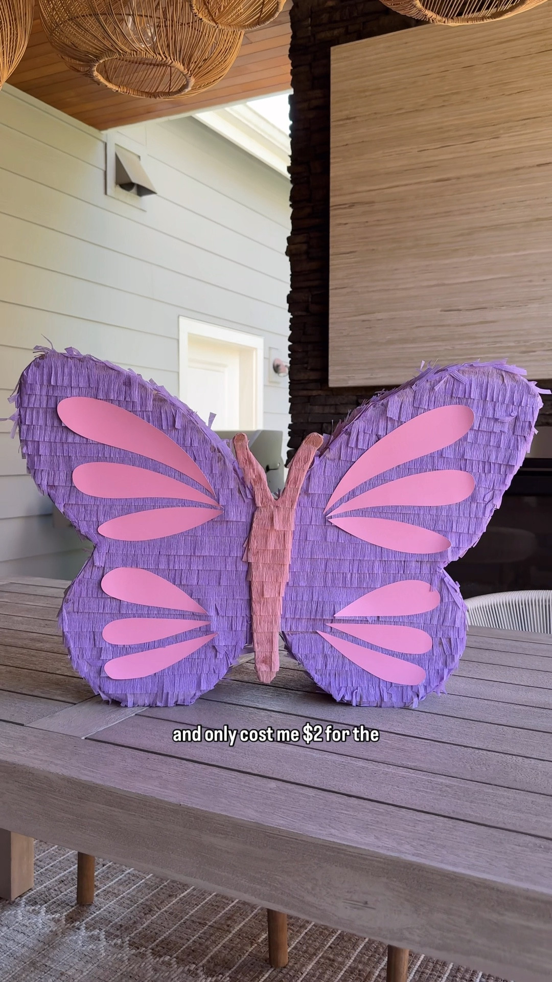 How I turned a cardboard box into a butterfly piñata! It’s an easy and fun DIY but a bit time consuming. You just need crepe streamers!

Cricut machine, crepe roll, smart paper sticker card stock, mini projector, glue, dresses, knife

#LTKParties #LTKKids #LTKHome