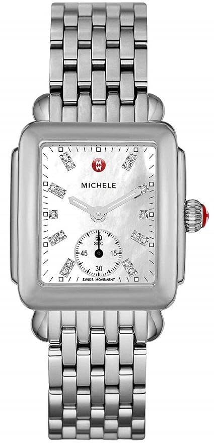Michele Women's Deco Mid Diamond Dial Watch | Amazon (US)