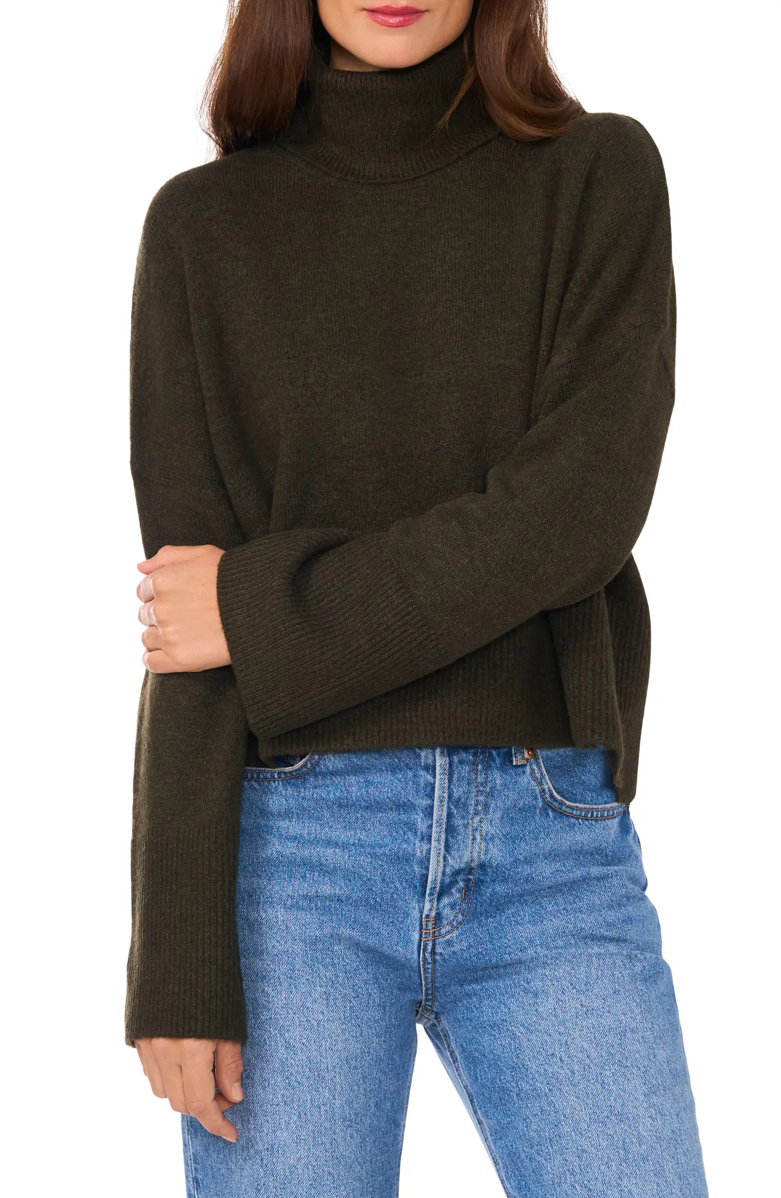 Turtleneck Crop Sweater | Nordstrom Rack