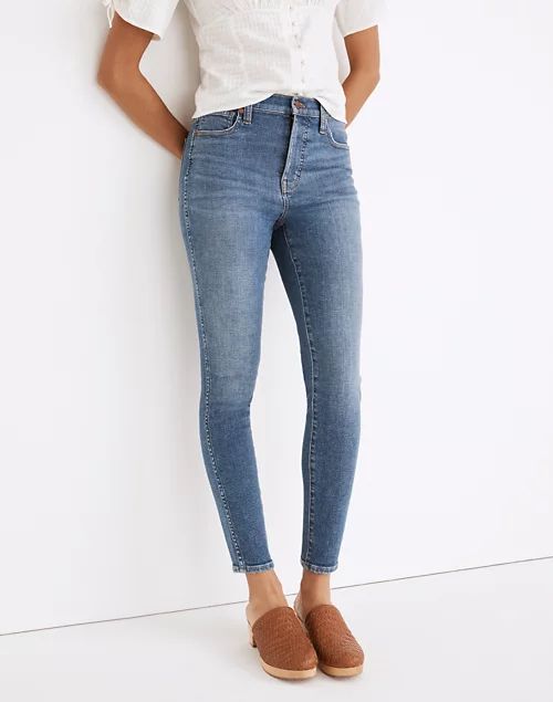 10" High-Rise Skinny Crop Jeans in Bradfield Wash | Madewell