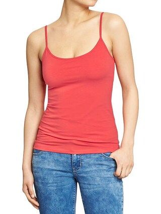 Old Navy Womens Jersey Shelf Bra Camis - Rebellion red | Old Navy US