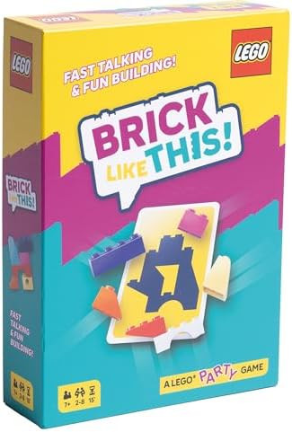 Bezzerwizzer Brick Like This! The Official Lego Party Game - A Fast, Fun Building Game for Famili... | Amazon (US)