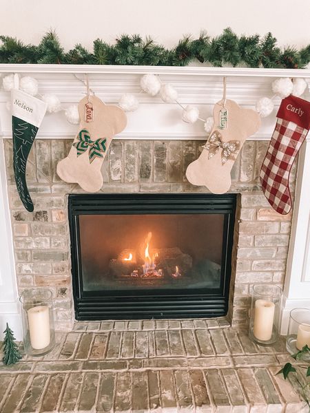 The puppies have been on the nice list this year 🦴 🐶 🎄 

Christmas stocking, dog stocking, Christmas mantle 

#LTKSeasonal #LTKHoliday #LTKunder50