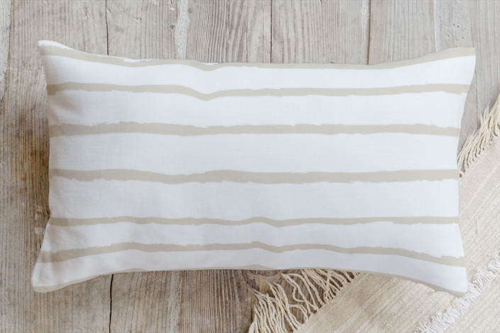 Soft Stripes Pillow | Minted