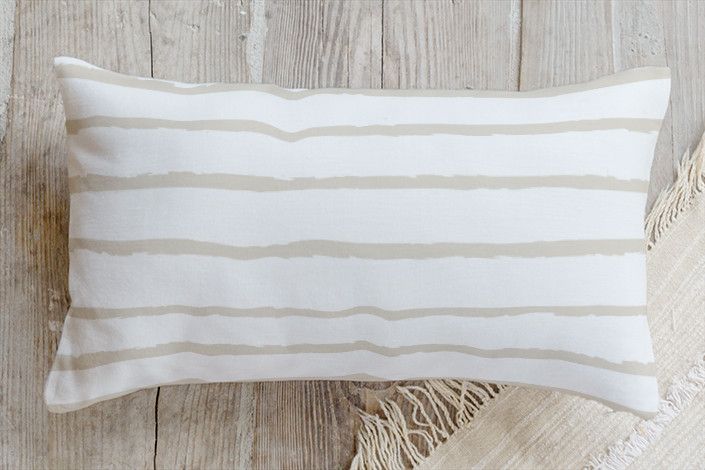 Soft Stripes Pillow | Minted