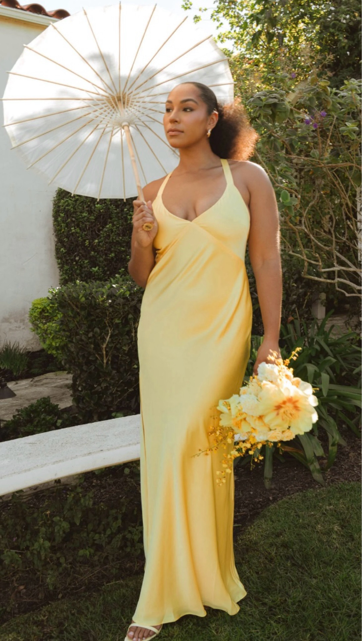 Show me your mumu yellow luxe satin bridesmaid dresses 

wedding guest dress, bridesmaid dress, yellow bridesmaid dress, spring maxi dress, spring dress, yellow dress, yellow wedding guest dress

#LTKSeasonal #LTKstyletip #LTKwedding
