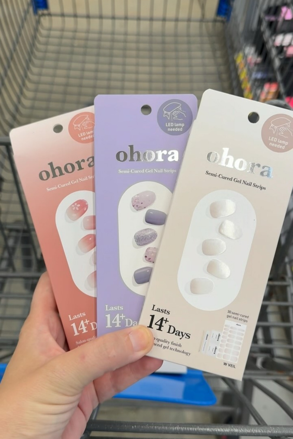 ✨New✨At-home nail hack NOW at Walmart! #ohoraPartner These salon quality semi-cured nail kits from @ohora_usa are a must try for your manicures! The styles and designs are beautiful 🤩 and they are so easy to use! ohora semi-cured gel nail Strips offer an effortless process—simple application, filing, curing, and removal—perfect for beginners and pros alike and they can last up to 14+ days!
Find these Walmart exclusive styles in stores and online today!

#walmart #walmartfinds #walmartdeals #ohoranails #ohora
