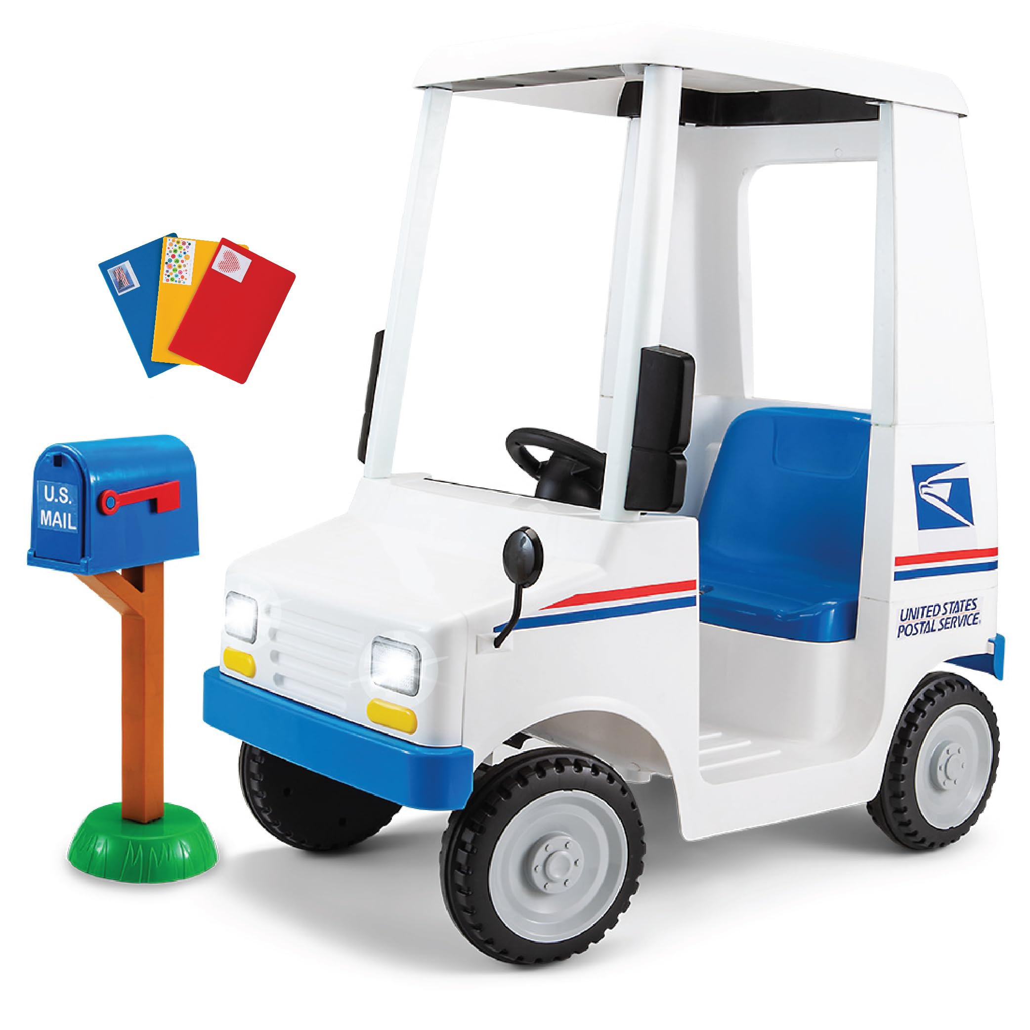 Kid Trax USPS Mail Truck Ride-On Toy | Amazon (US)