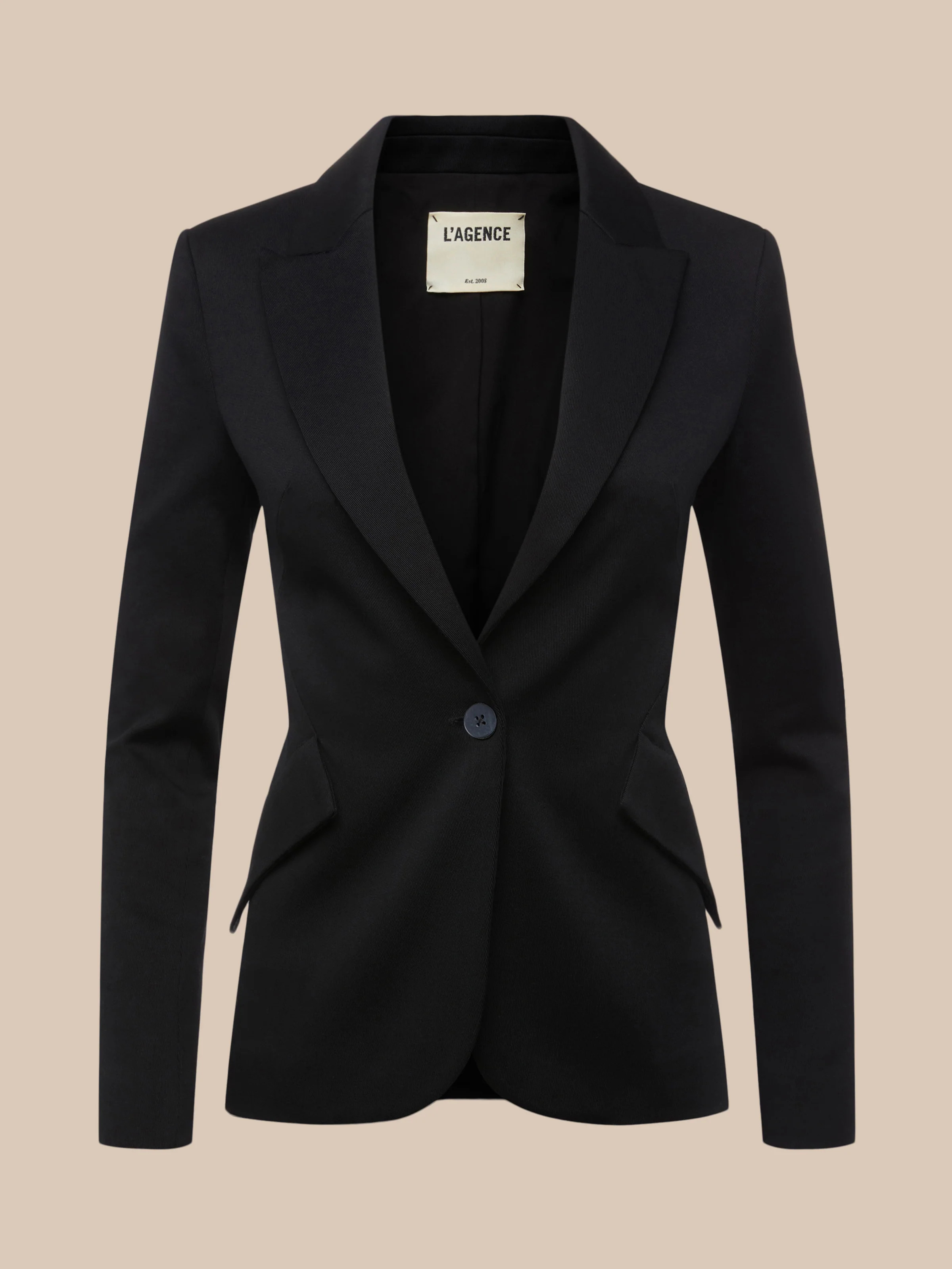 L'AGENCE Chamberlain Blazer In Black | L'Agence