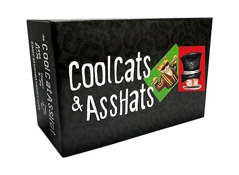 CoolCats & AssHats - The Funnest Adult Party / Card Game | Amazon (US)