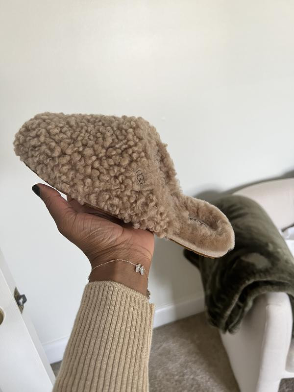 UGG® Maxi Curly Genuine Shearling Clog | Nordstrom | Nordstrom