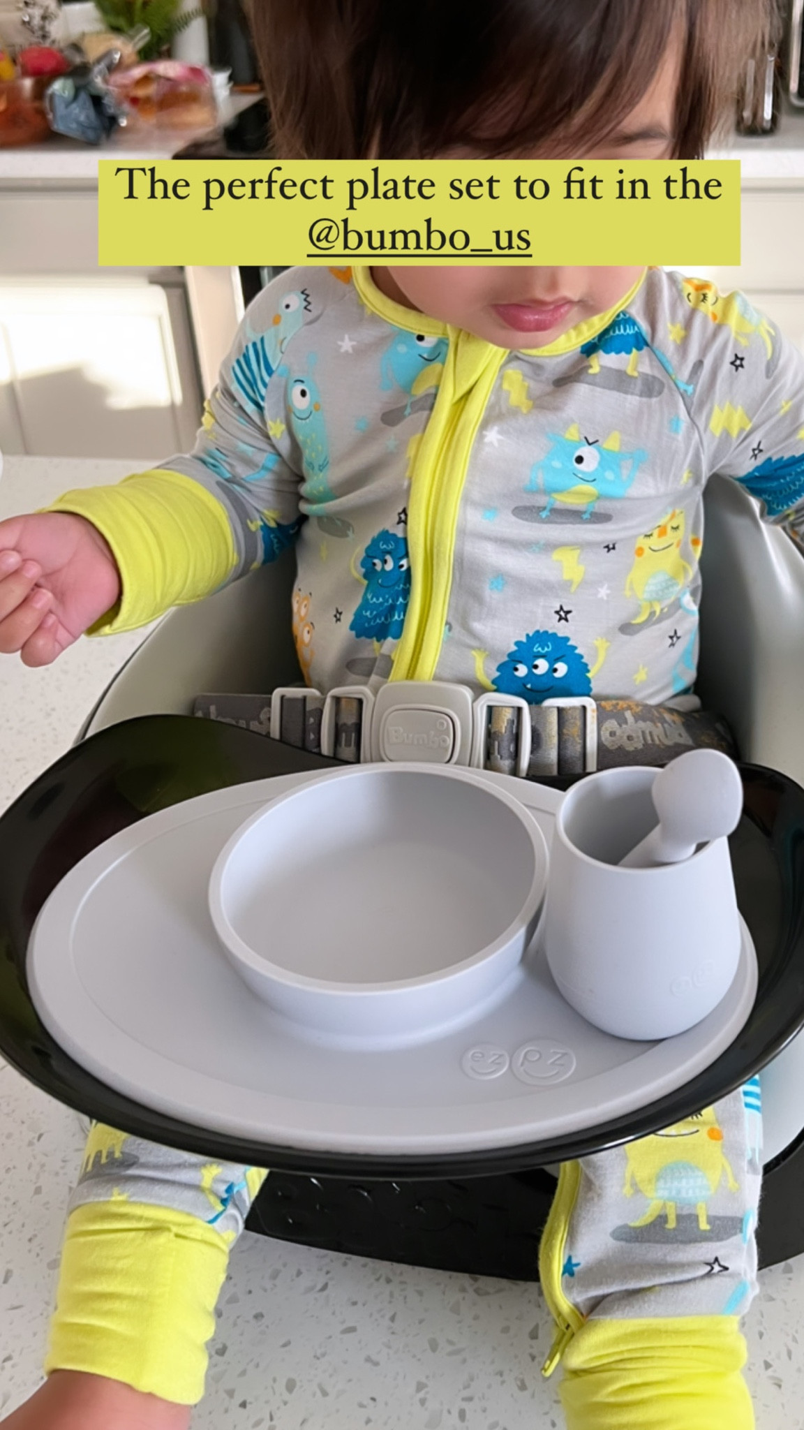 The perfect plate to fit and suction onto the Bumbo 

#LTKbaby #LTKkids #LTKbump
