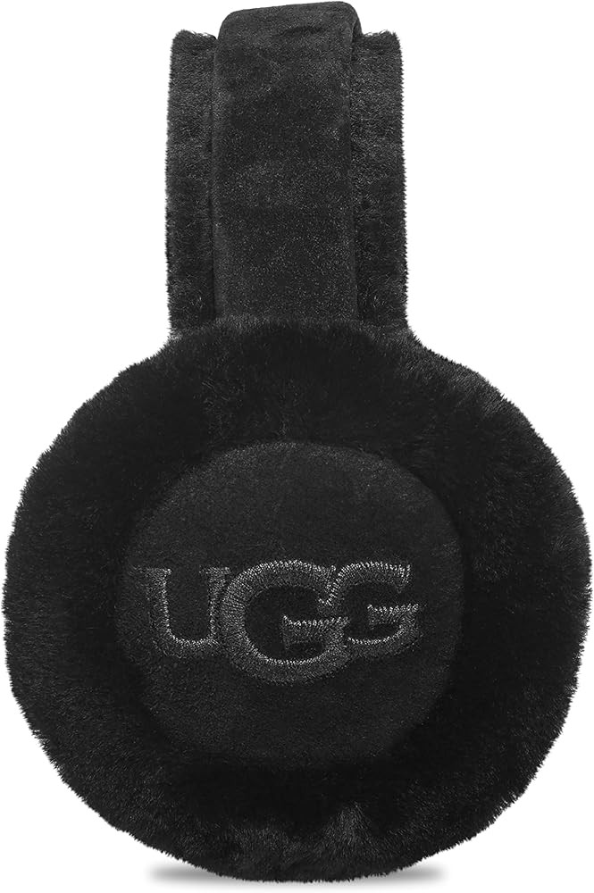UGG womens Water Resistant Sheepskin Earmuffs With Embroidered Logo | Amazon (US)