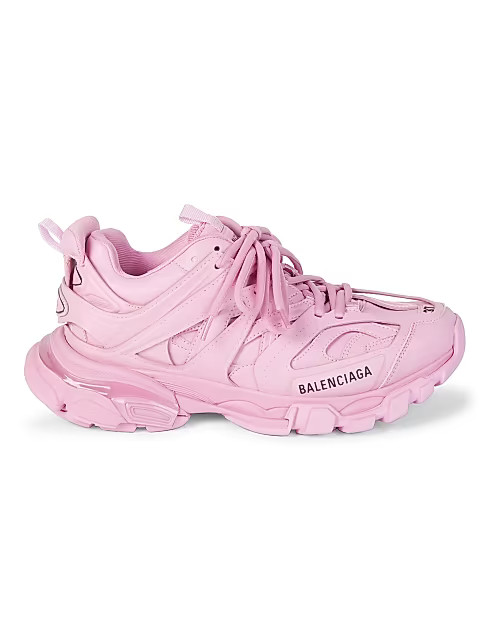 Faux Leather Track Sneaker | Saks Fifth Avenue