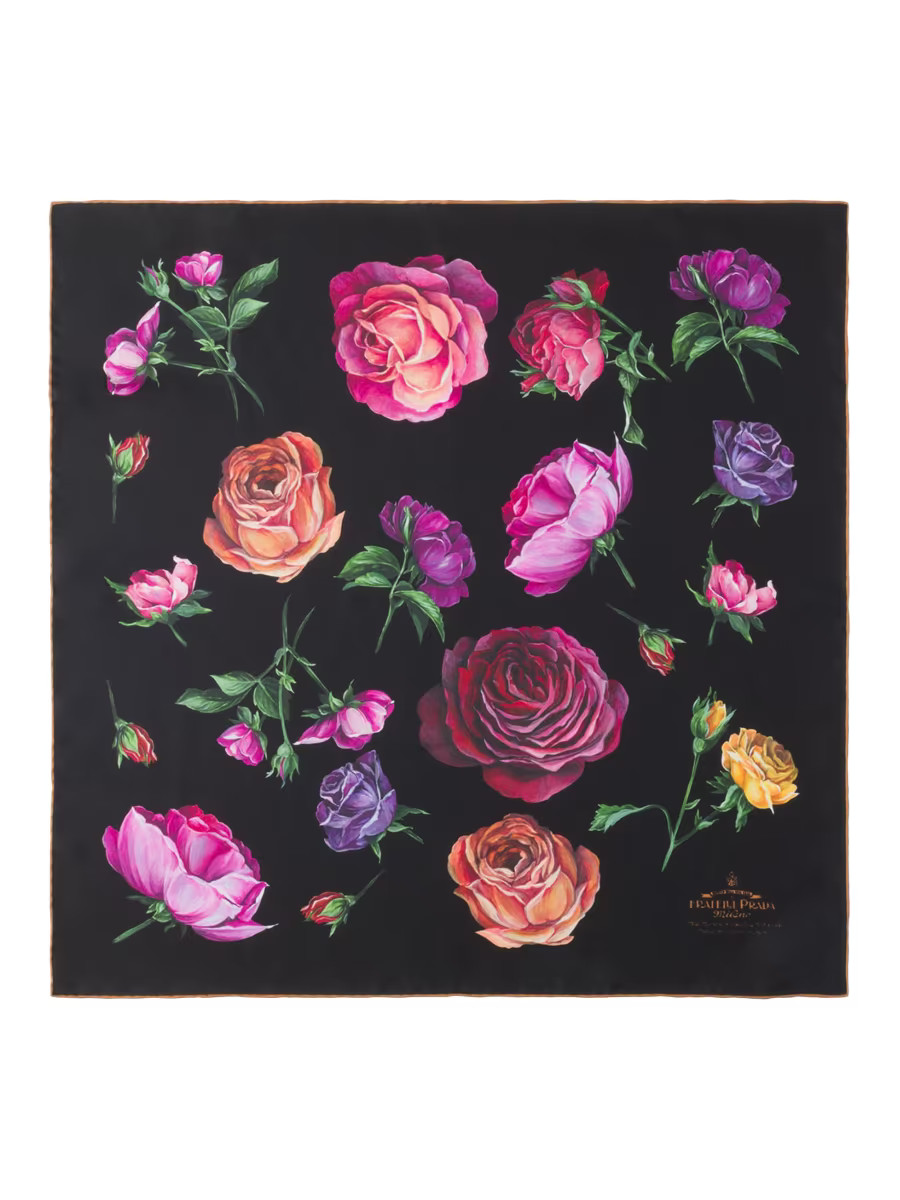 Printed Silk Twill 55CM Square Scarf | Saks Fifth Avenue