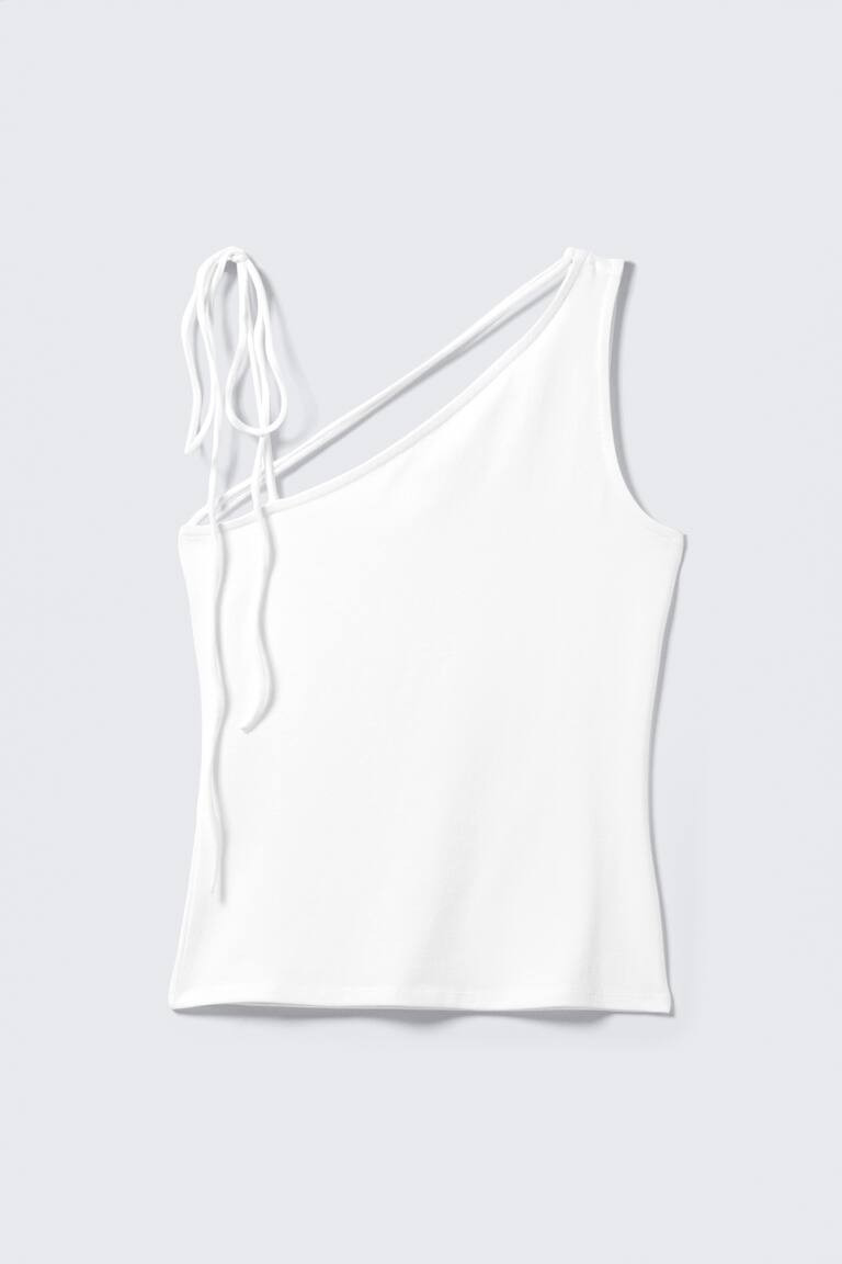 Débardeur asymétrique Slim Fit | H&M (FR, IT, ES, PT, BE)