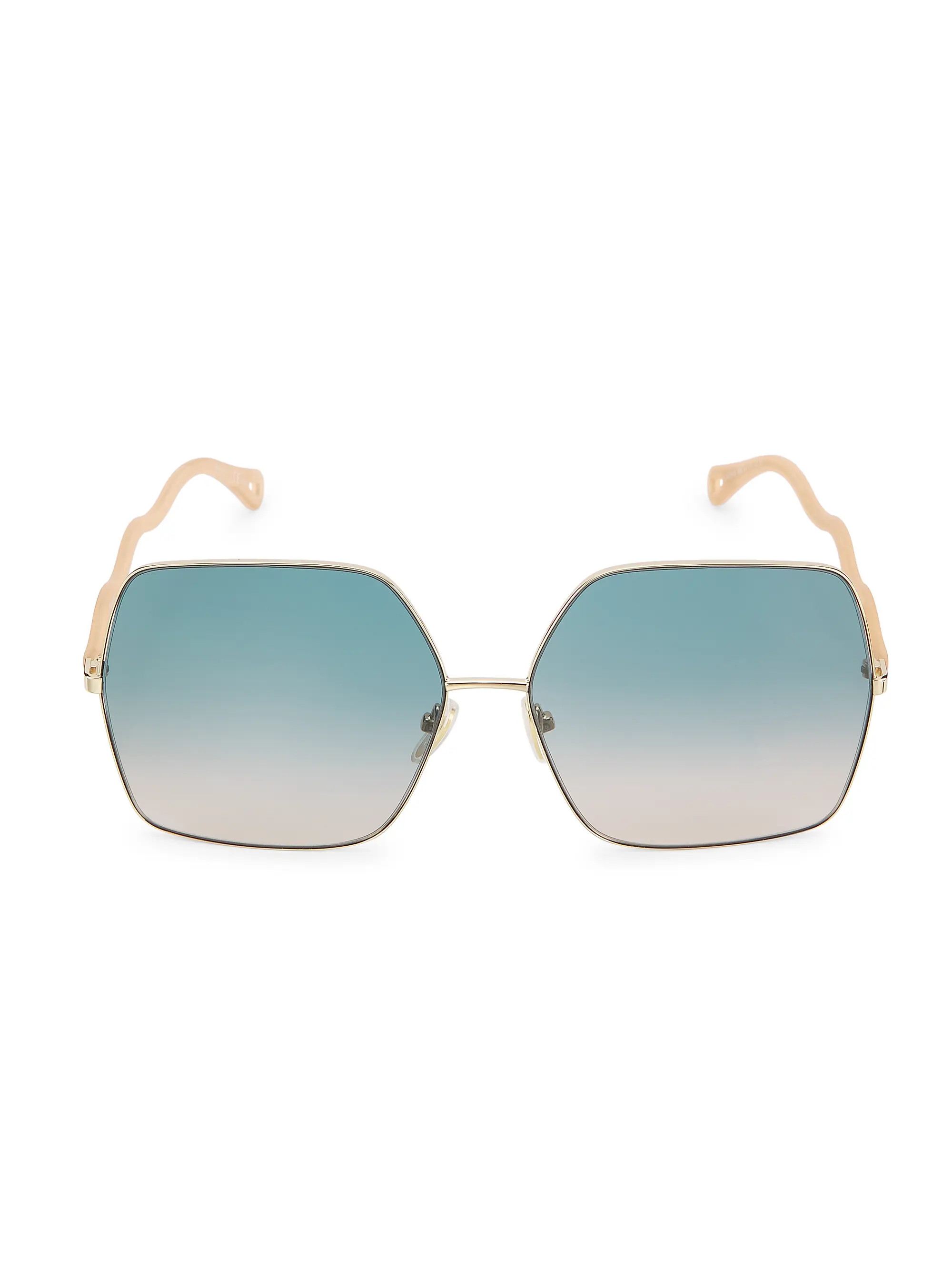 Noore 64MM Square Sunglasses | Saks Fifth Avenue