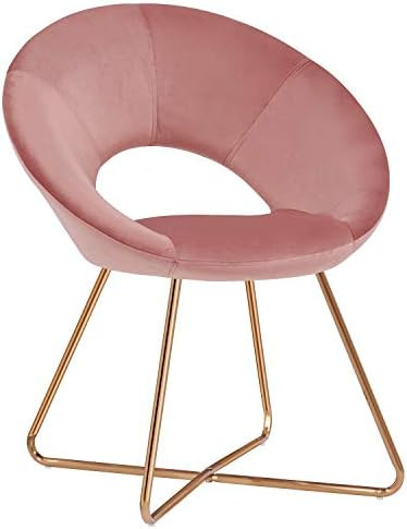 Duhome Modern Accent Velvet Chairs Dining Chairs Single Sofa Comfy Upholstered Arm Chair Living R... | Amazon (US)