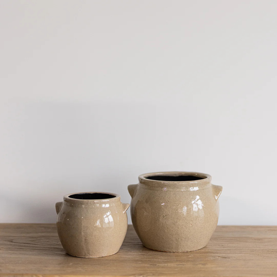 Ceramic Crock Planter | By Luxe B Co. | luxe bCO