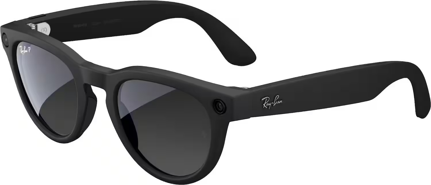 Ray-Ban Meta - Headliner (Gen 2) glasses with Meta AI, Audio, Photo, Video Compatability - Polarized Graphite lenses - Matte Black | Best Buy U.S.