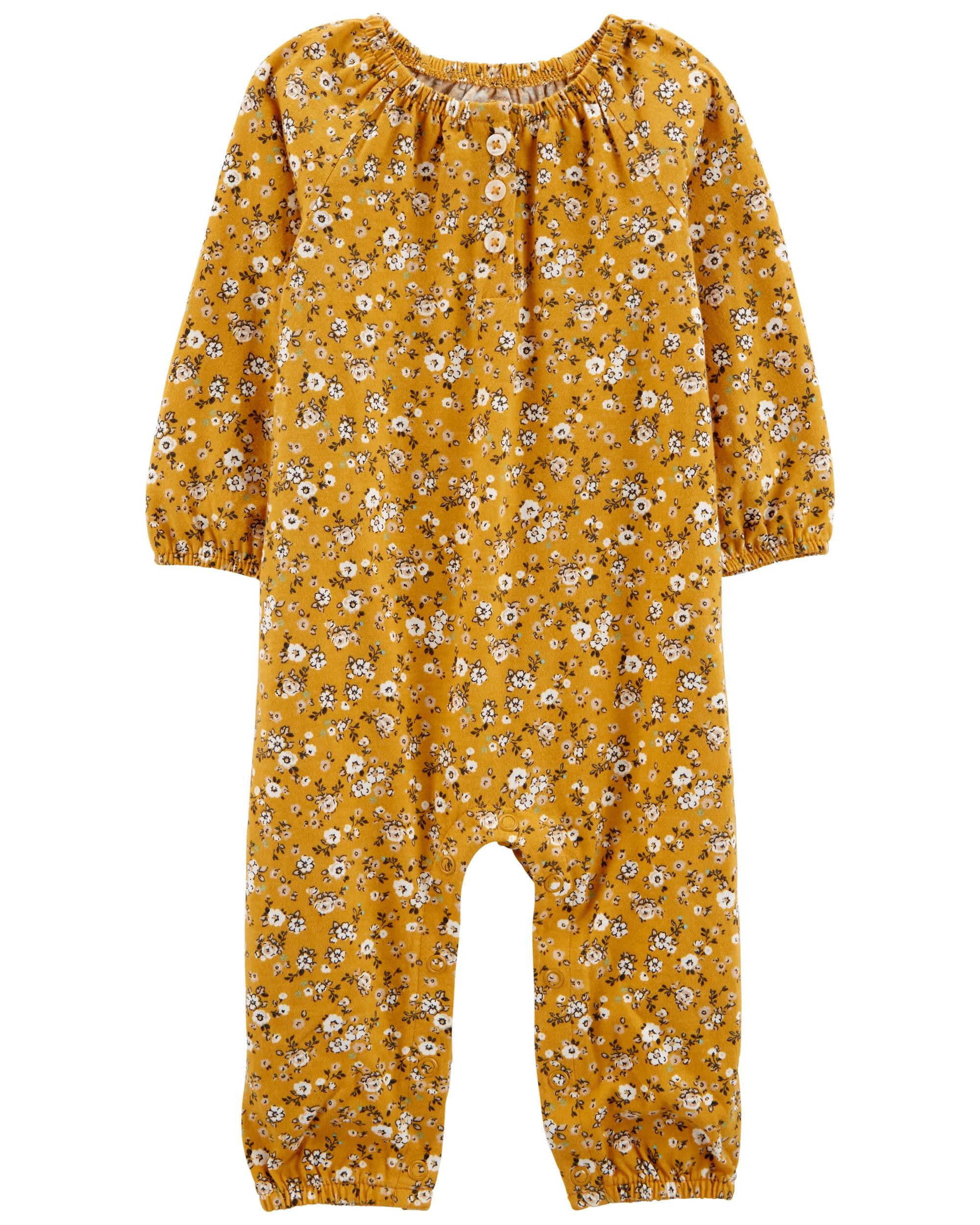 Floral Jersey Jumpsuit | Carter's