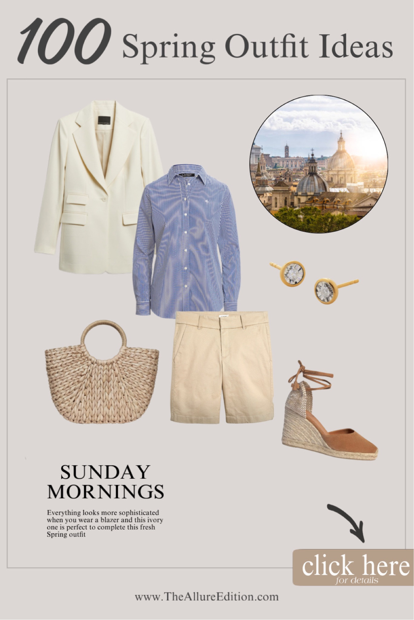 Spring Outfit idea
Spring white skinny jeans pants, old money outfit 
Spring outfit inspiration 
Spring capsule wardrobe 
Skirt
Khaki shorts 
Dress, Trench coat, blacl bag, raffia bag
#outfitideas 

#LTKSeasonal #LTKstyletip #LTKFind