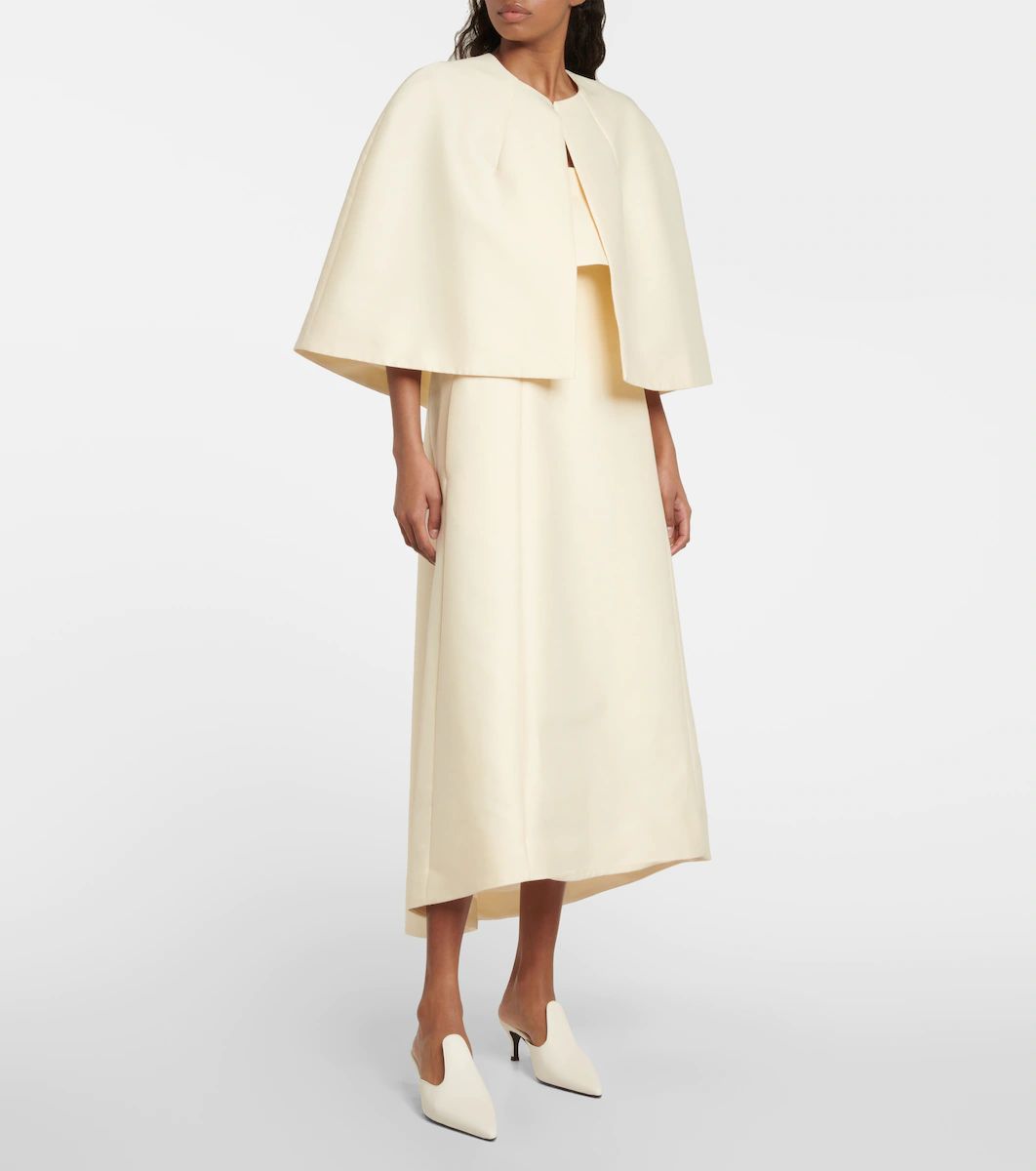 Cotton-blend cape | Mytheresa (US/CA)