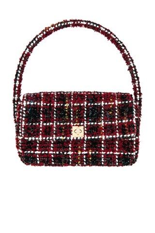 ANINE BING Nico Bag in Cherry Plaid from Revolve.com | Revolve Clothing (Global)