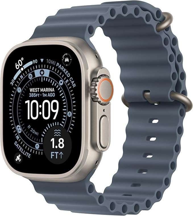 Apple Watch Ultra 3 [GPS + Cellular 49mm] Running & Multisport Smartwatch w/Rugged Titanium Case ... | Amazon (US)
