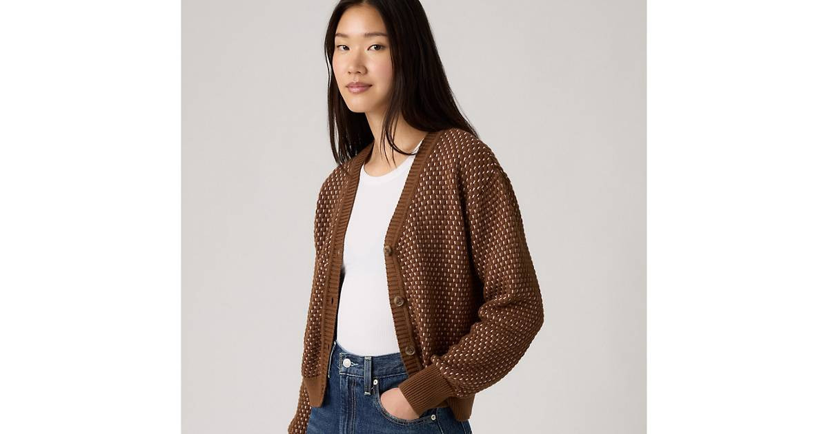 Snowflake Cardigan - Brown | Levi's® US | Levi's US