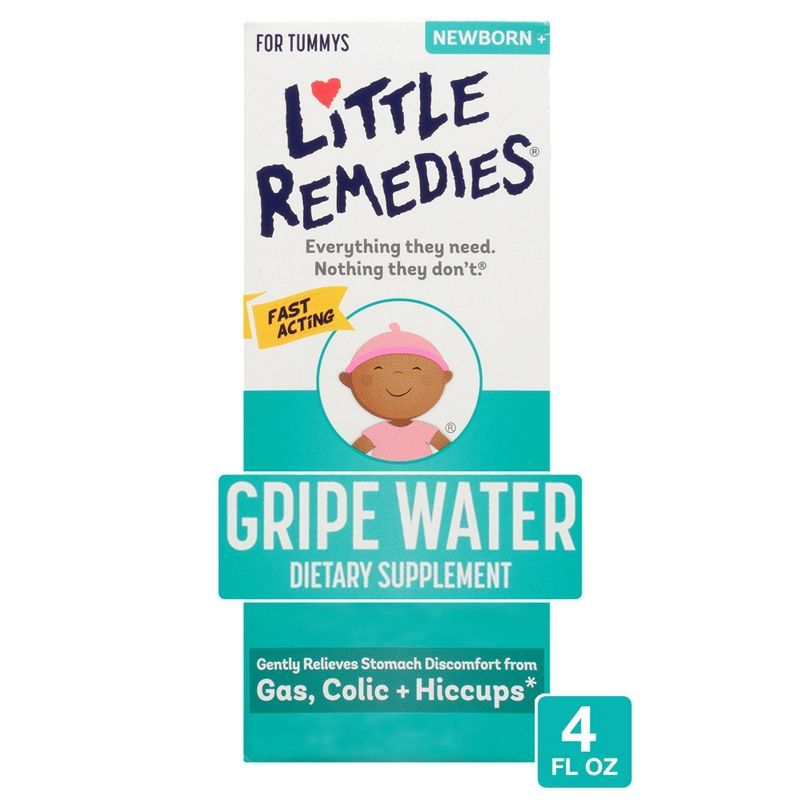 Little Remedies Gripe Water for Gas Colic or Hiccups - 4 fl oz | Target
